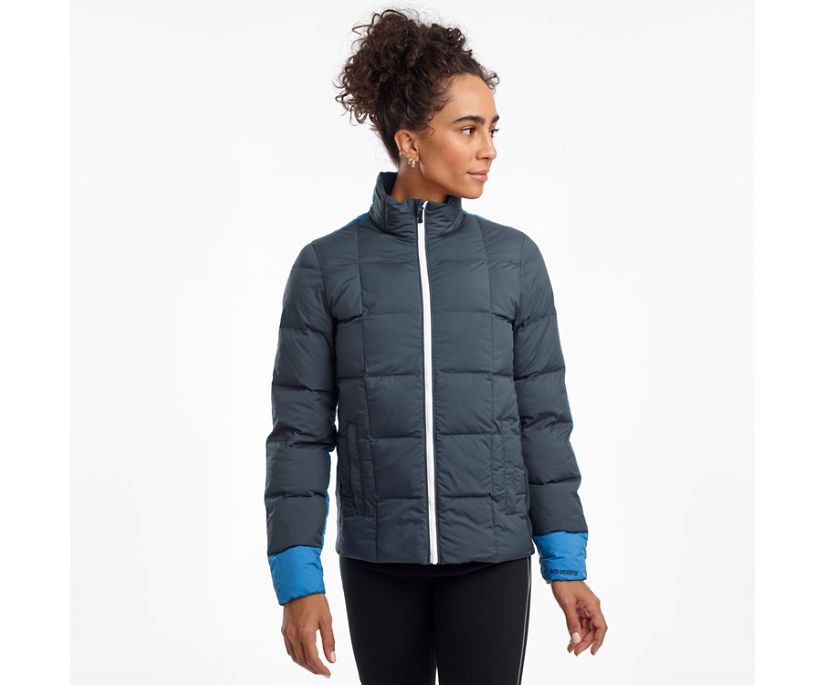 Chaquetas Saucony Snowdrift 2.0 Mujer Azul Marino | México 275GSOL